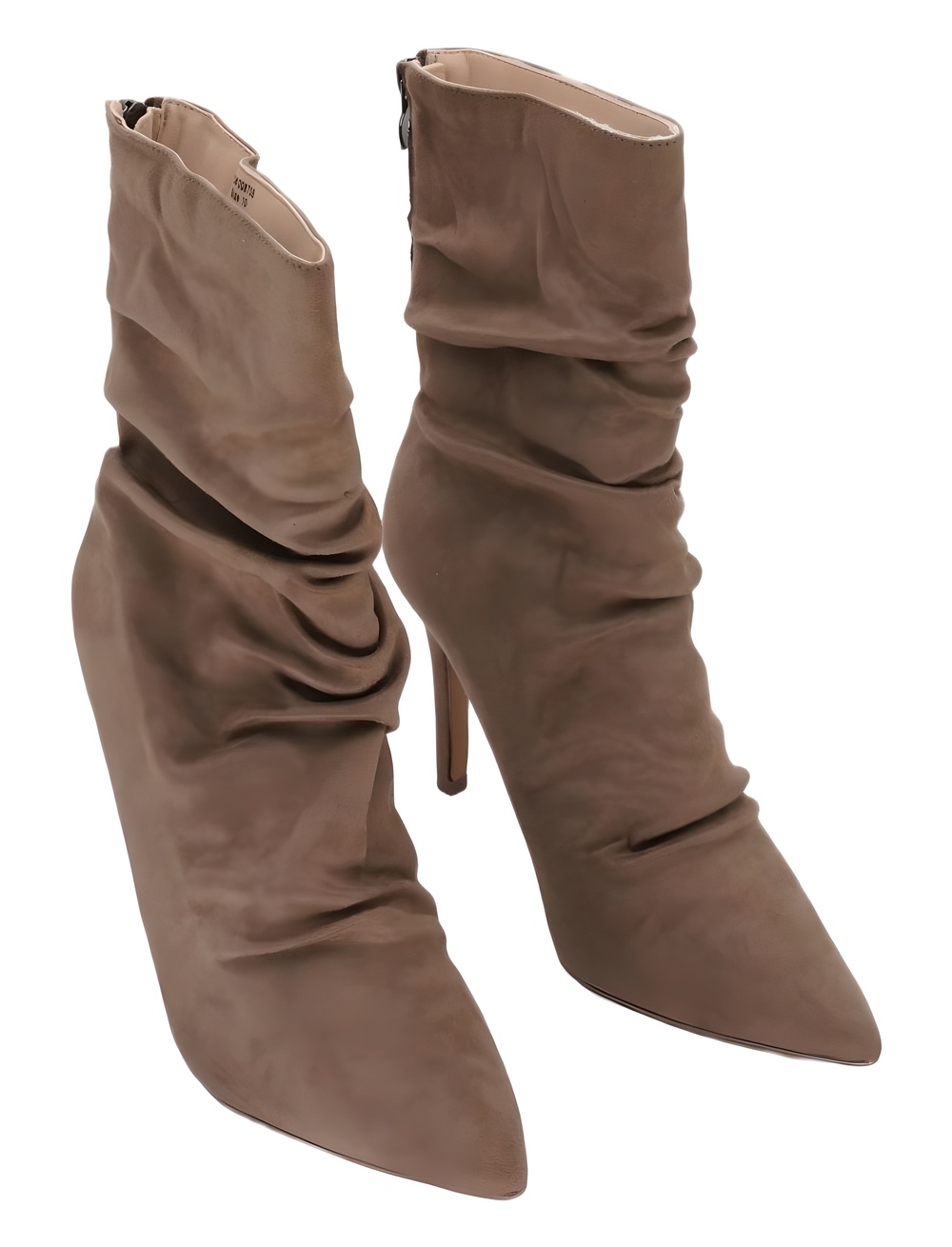 Journee Collection Womens Markie Tan Faux Suede Slouchy Stiletto Size 10M